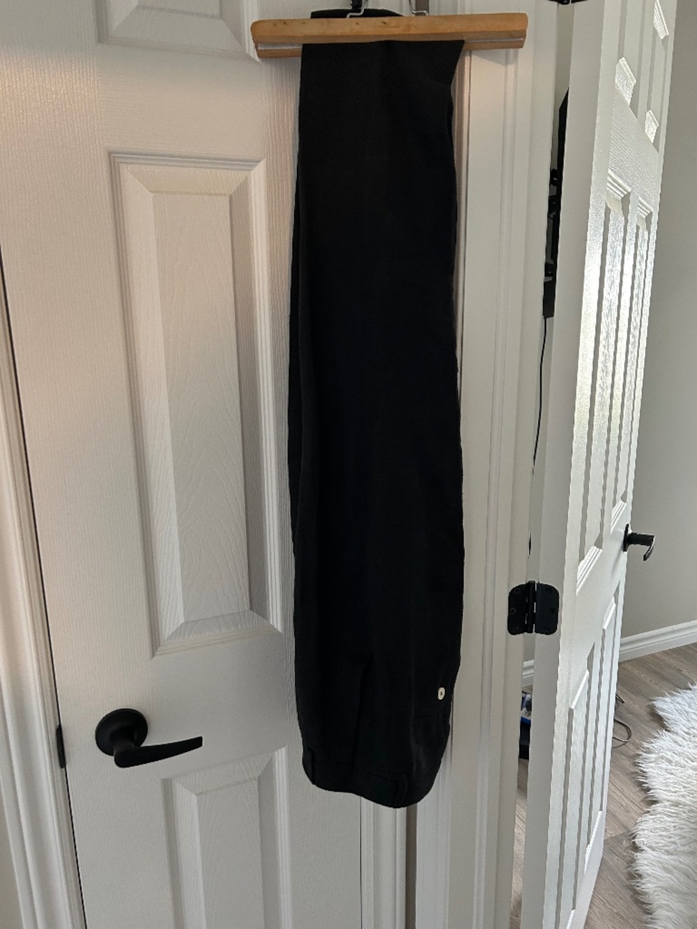 Weekend MaxMara Black Linen Pants